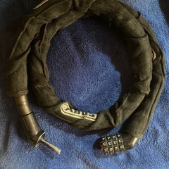 ⭕️ 原付バイク用　ABUS ワイヤーロック　中古品の画像