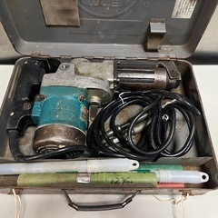 makita 38mm ハンマドリル HR3850 六角シャンク ドリルビット ブルポイント付属 動作確認済 はつり 電動工具 中古品 ③の画像