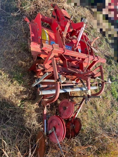 ヤンマー マルチロータリー RCZ910MJ 小型 うね立て 耕うん 丸畝 マルチ張り ビニールトラクター 取付 2点リンク 畝立て 中古 配送可