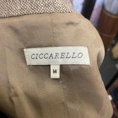 CICCARELLO　シカレロ　女性　ジャケット　Mサイズの画像