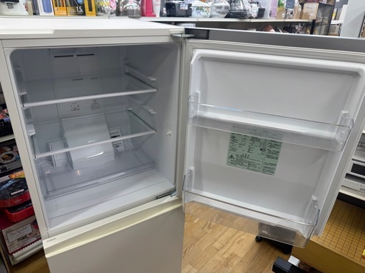 ジモティー特別価格?AQUA製★２ドア冷蔵庫★157L★6ヶ月間保証付き