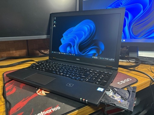 ノートパソコン NEC Windows11 25H2  CPU i5-6300u メモリ16GB SSD256GB Office2021