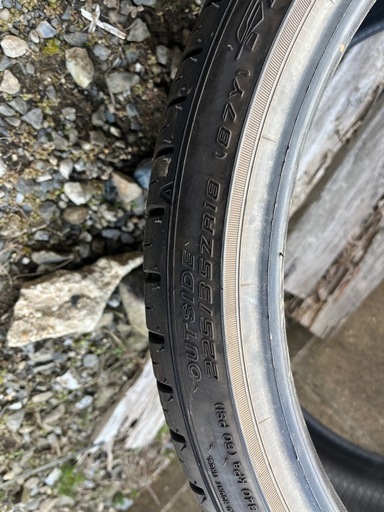 235/35r18 azenis fk510  2本ほぼ新品
