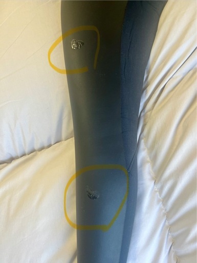 BILLABONG　ビラボン　
フロントジップ　セミドライ　5/3mm L ウェットスーツ