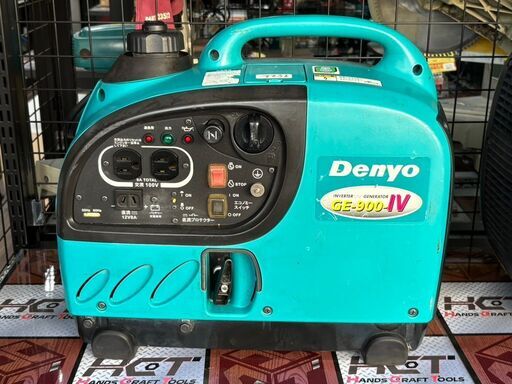 【中古】デンヨー Denyo GE-900SS-IV 発電機【ハンズクラフト佐賀】
