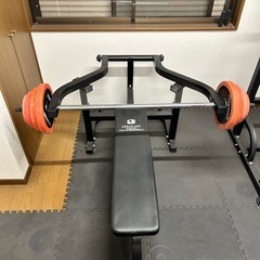 セーフティ付きベンチプレス（自宅トレーニング用）の画像