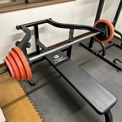 セーフティ付きベンチプレス（自宅トレーニング用）の画像