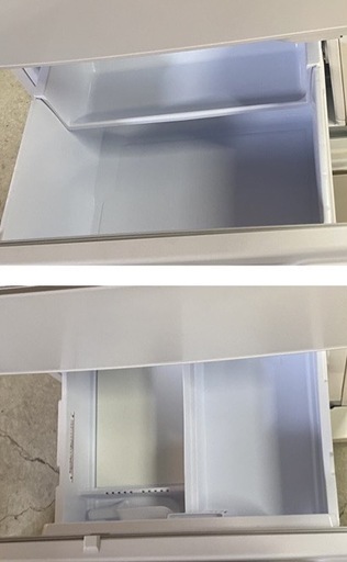 ○ 3ドアノンフロン冷凍冷蔵庫MITSUBISHI 三菱272L MR-CX27K 2024年製