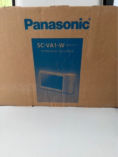 パナソニックのワイヤレススピーカーシステム「SC-VA1-W」