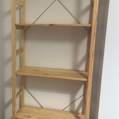 無印良品　無印良品　パイン材ユニットシェルフの画像