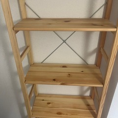 無印良品　無印良品　パイン材ユニットシェルフの画像
