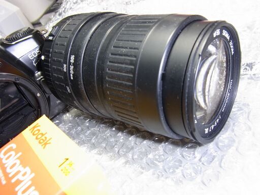 121 Canon EOS Kiss パノラマズームレンズ・フイルム・電池付 送料込 