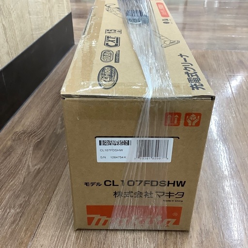 【6ヶ月間の動作保証付き】MAKITAのコードレススティッククリーナーCL107FDSHWをご紹介します