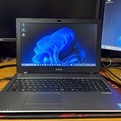 ノートパソコン EPSON Windows11 25H2 CPU i7-4610M メモリ16GB Office2021の画像