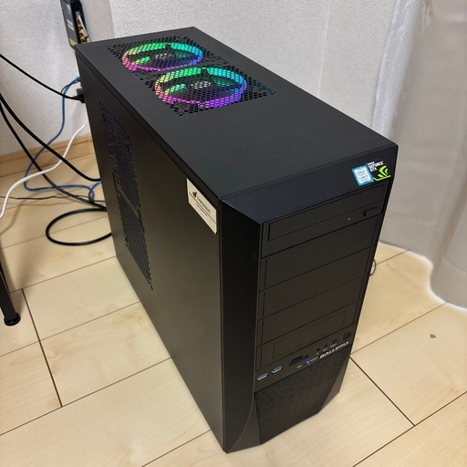 ガレリア製ゲーミングPC Win11 Core i7-8700/RTX 2070 SUPER 4TB