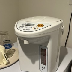 TIGER タイガー マイコン電動ポット 19年製の画像