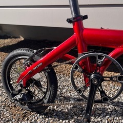 ルノーウルトラライト7ギヤ3段 輪行バッグ付き  チューブ付きの画像