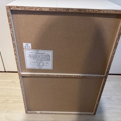 ※受付19日まで【1/24までの引き渡し】2段ボックス（中古）の画像