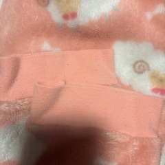 ひつじ柄もこもこパジャマ✴︎110cmの画像