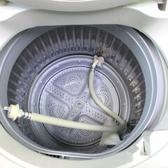 SHARP シャープ 洗濯機 ES-GE6F-T 洗濯容量6.0㎏ 標準使用水量89L 2022年製 給水ホース付 動作OK 名古屋市近郊 配達可の画像