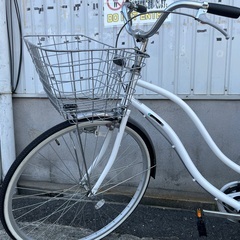 ⭐︎ドリーム2号館⭐︎ あさひ/CASULY/中古自転車/27インチ/白の画像