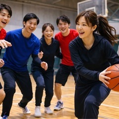 🔰初心者みんなで楽しくバスケしよ