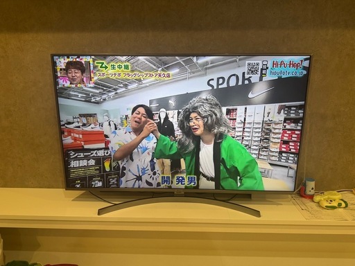 55インチテレビ (マニカン) 首里のテレビ《液晶テレビ》の中古あげます