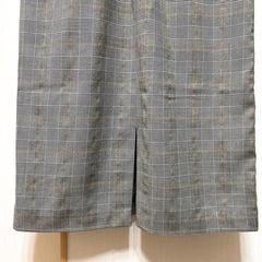 グレンチェック ジャンパースカートの画像