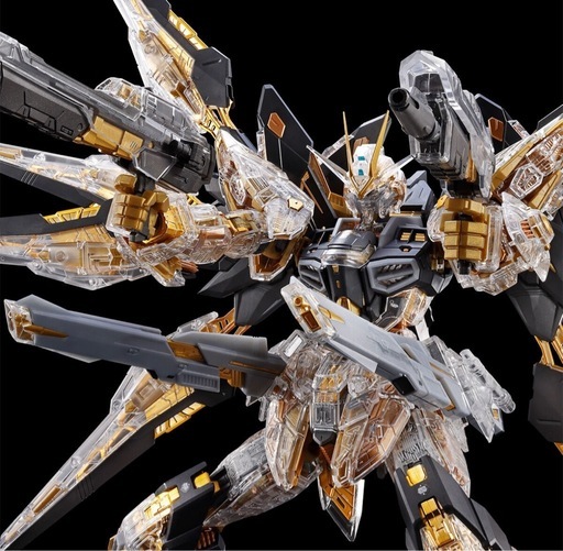 未組立　未開封　ガンプラ　MGEX ストライクフリーダム　メカニカルクリア