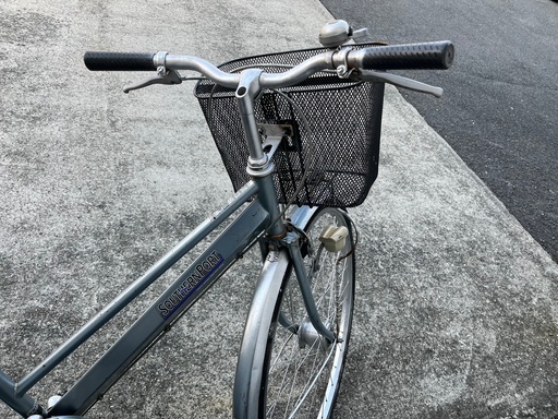 ⭐︎ドリーム2号館⭐︎ジモティー割引/SOUTHERNPORT/中古自転車/27インチ/シルバー/オートライト