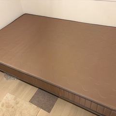 【1/18限定】無印ベッドフレーム＋マットレスせっとセットの画像