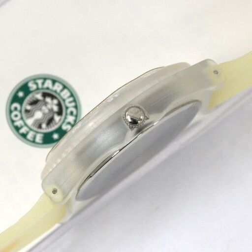 ジャンク 不動 外装美品 Starbucks Coffee Japan 5th Anniversary クオーツ式腕時計 Swatch ケース付 札幌市 清田区 平岡