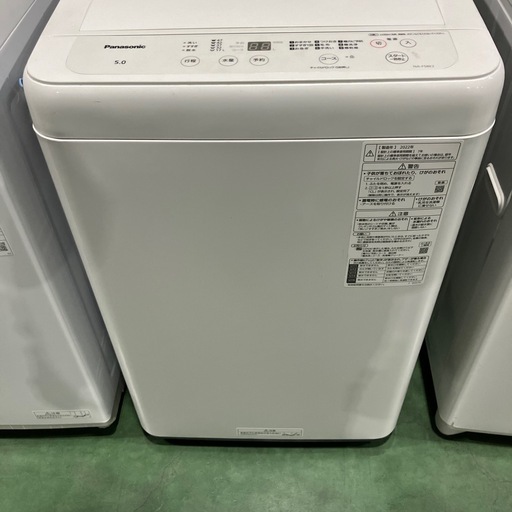 Panasonic パナソニック　2022年製　5kg 5キロ　家電　白　ホワイト
