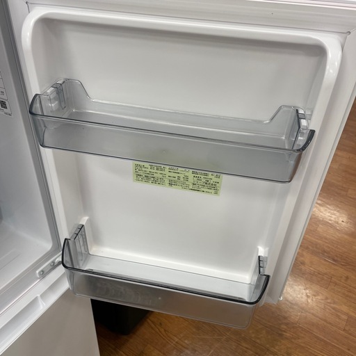 2ドア冷蔵庫
