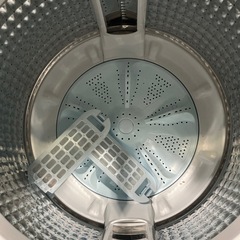 7kg 2020年製　AQUA アクア　洗濯機　7キロ　家電　白ホワイト【動作ok】の画像