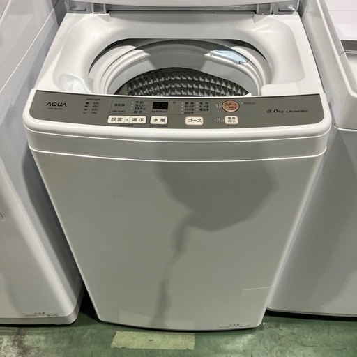 2021年製　AQUA アクア　6キロ　6kg 洗濯機　家電