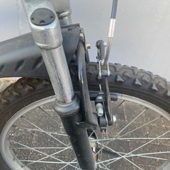 フルサス　Vブレーキ　折りたたみ　自転車　マウンテンバイク　20インチ　シマノ6段ギア　の画像