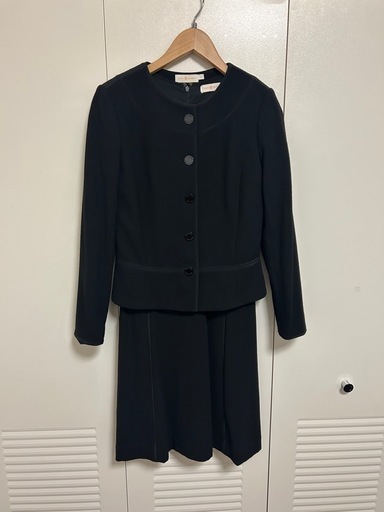 TORY BURCH トリーバーチ 黒ジャケット ワンピース