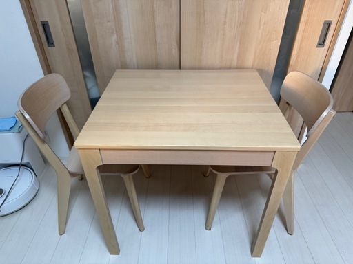 IKEAEKEDALEN 伸長式ダイニングテーブルチェアセット (mk) 城北公園通