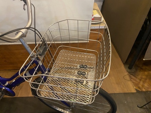 【大きめカゴ】27インチ自転車　内装3速　LEDオートライト