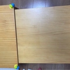 伸縮可能 収納式ダイニングテーブルの画像