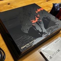 美品 PS4 pro 1TB モンスターハンター リオレウス エディション  定価6万円以上の画像