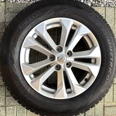 【手渡しのみ】スタッドレスタイヤと日産純正ホイールセットの画像