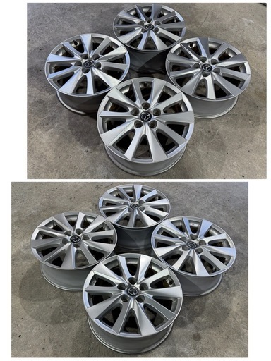ワ）MAZDA マツダ KE系 CX-5 純正17インチ 7J+50 4本 CX-3 CX-8 CX-30 アテンザ アクセラ プレマシー ビアンテ MAZDA3