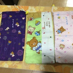 りらっくま　ペットボトル入れ　袋の画像