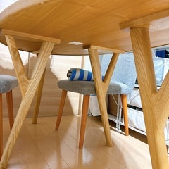 【値下げ】Francfranc ダイニングテーブル 楕円   1/29までの画像