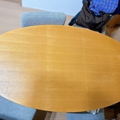 【値下げ】Francfranc ダイニングテーブル 楕円   1/29までの画像