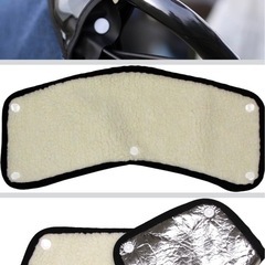 自転車用　オールシーズン使えるハンドルカバー「Round」 HC-AM01の画像