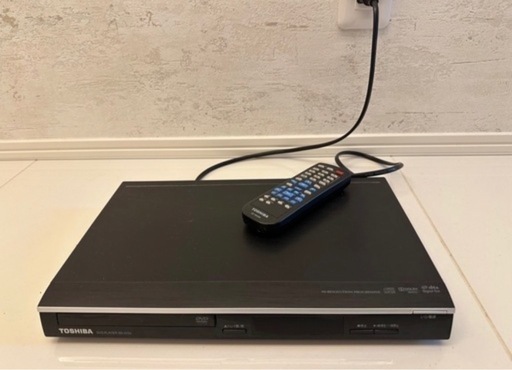 ジャンク東芝TOSHIBA☆DVDプレーヤー SD-310J 純正リモコン付 (アツシ