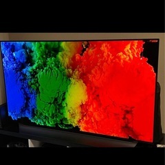 24日まで 値下げ OLED テレビ　LG 55V OLED55C8PJA 美品　の画像